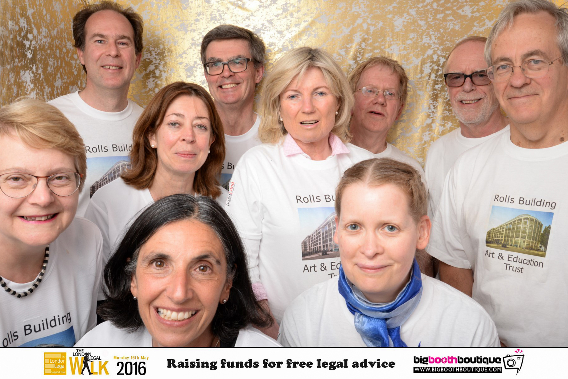 The RBAET 2016 London Legal Walk Team